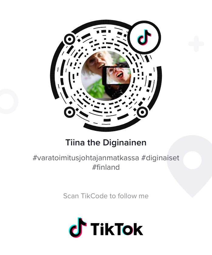 Kuva TikCodesta Tiina Weisell