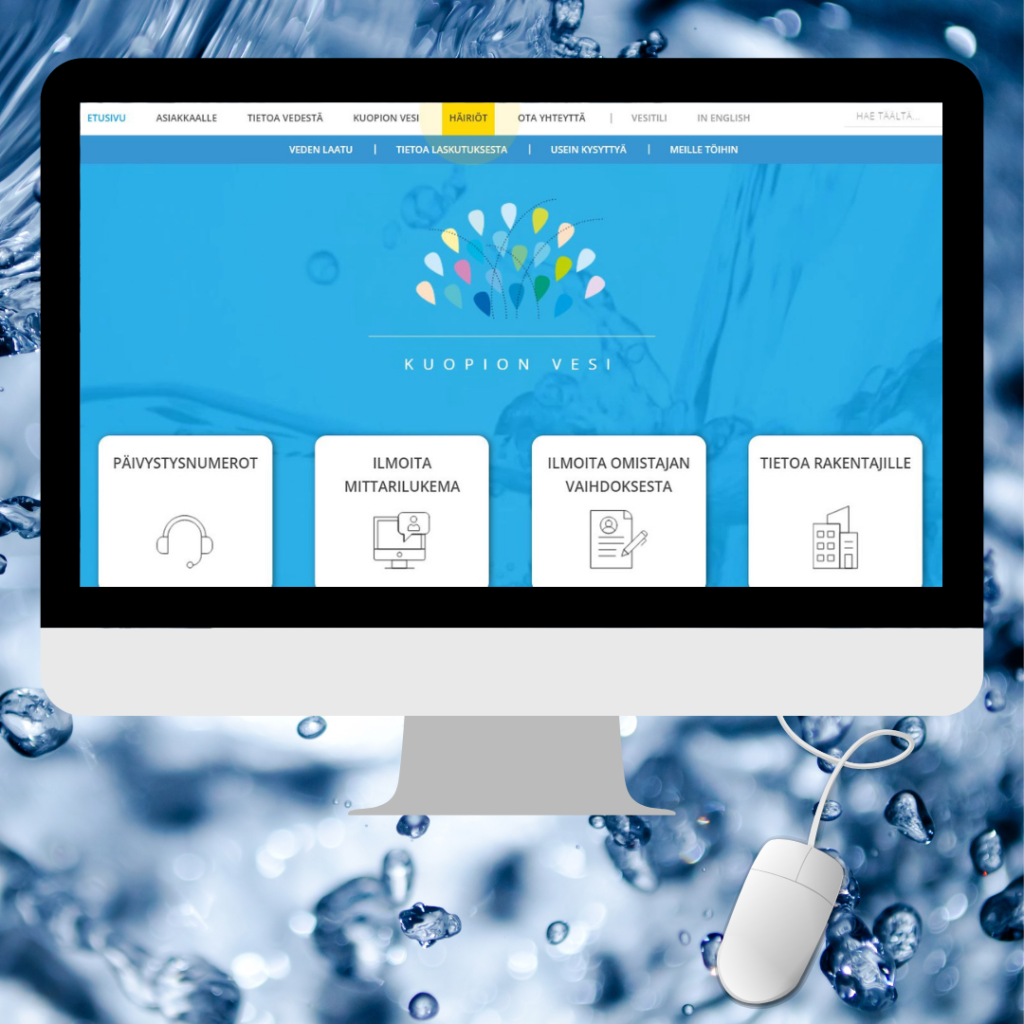 Sollertis toteutti Kuopion Veden verkkosivut