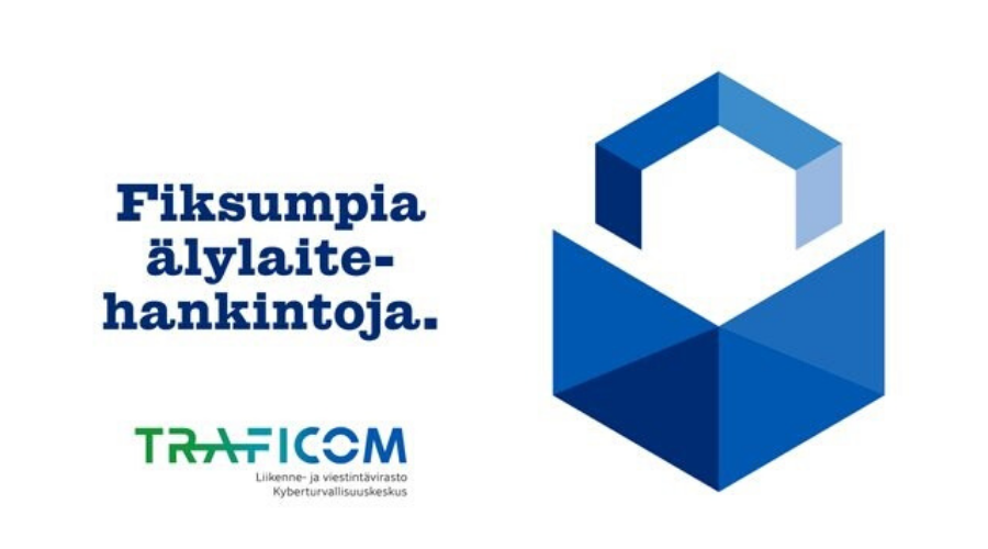 Fiksumpia älylaitehankintoja-Traficom blogitekstin kuvituskuva. 