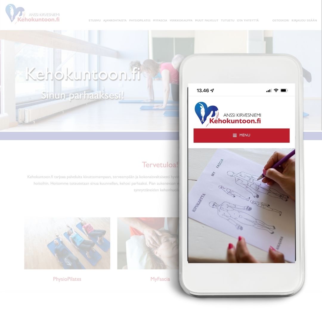 Kehokuntoon verkkosivut