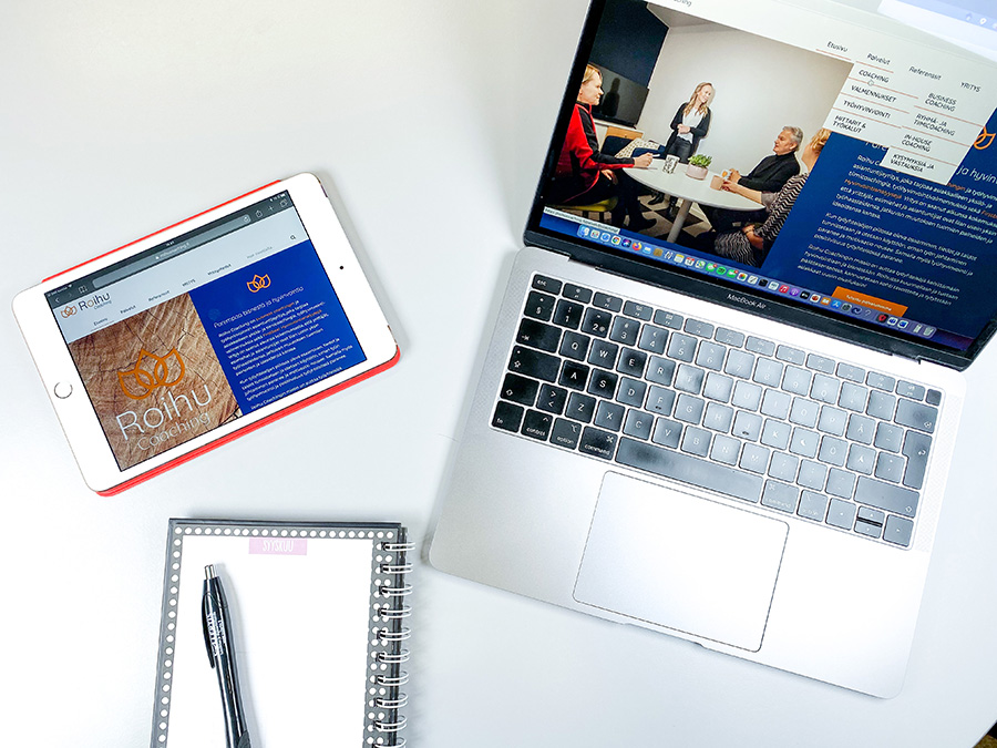 Roihu Coaching verkkosivut